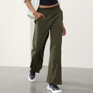 Athleta Olive Green Track Pants